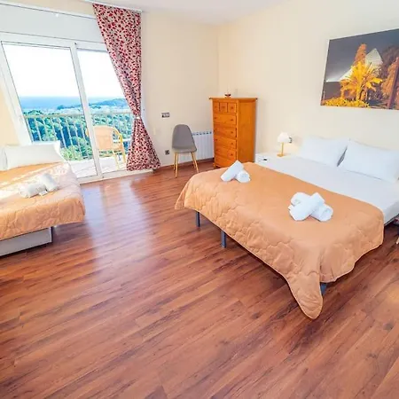 Mare Nostrum,12 Personen, Panoramisch Zeezicht 료렛 드 마르