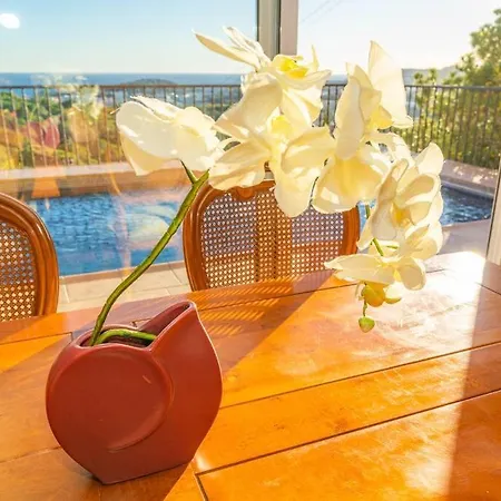 Mare Nostrum,12 Personen, Panoramisch Zeezicht 료렛 드 마르