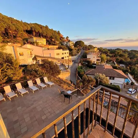 Mare Nostrum,12 Personen, Panoramisch Zeezicht 別荘 リョレート・デ・マル