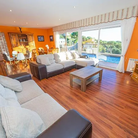 Mare Nostrum,12 Personen, Panoramisch Zeezicht 別荘 リョレート・デ・マル