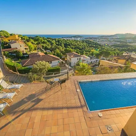 別荘 Mare Nostrum,12 Personen, Panoramisch Zeezicht リョレート・デ・マル