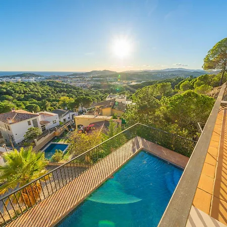 Mare Nostrum,12 Personen, Panoramisch Zeezicht * Lloret de Mar