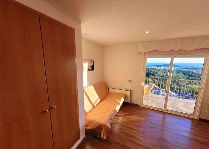 Semesterbostad Mare Nostrum,12 Personen, Panoramisch Zeezicht Lloret de Mar