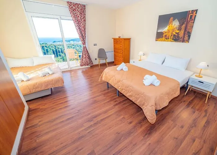 Mare Nostrum,12 Personen, Panoramisch Zeezicht Lloret de Mar