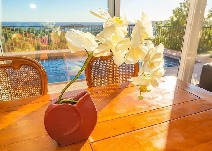 Mare Nostrum,12 Personen, Panoramisch Zeezicht Lloret de Mar