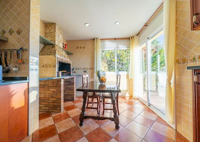 Mare Nostrum,12 Personen, Panoramisch Zeezicht Prázdninový dům Lloret de Mar