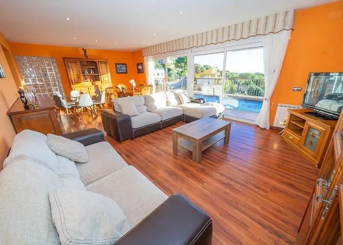 Mare Nostrum,12 Personen, Panoramisch Zeezicht Будинок відпочинку Льорет-де-Мар